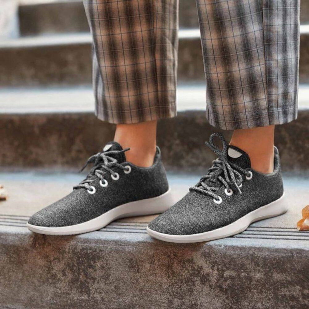 Allbirds Womens Wool Runners Natural Grey Comfort Sneakers 5 0618 NV1 - Picture 10 of 10